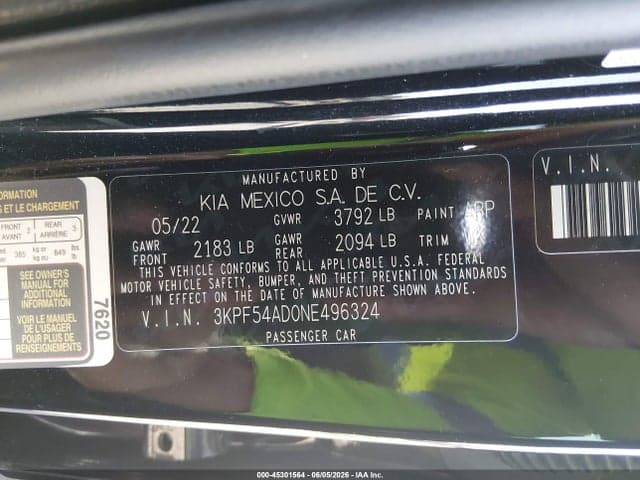 2022 KIA FORTE GT-LINE 9