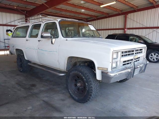 1986 CHEVROLET SUBURBAN K2