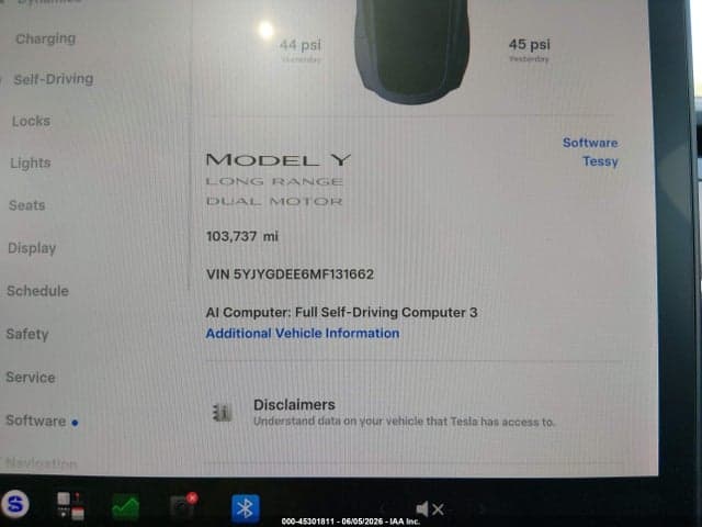 2021 TESLA MODEL Y LONG RANGE DUAL MOTOR ALL-WHEEL DRIVE 7