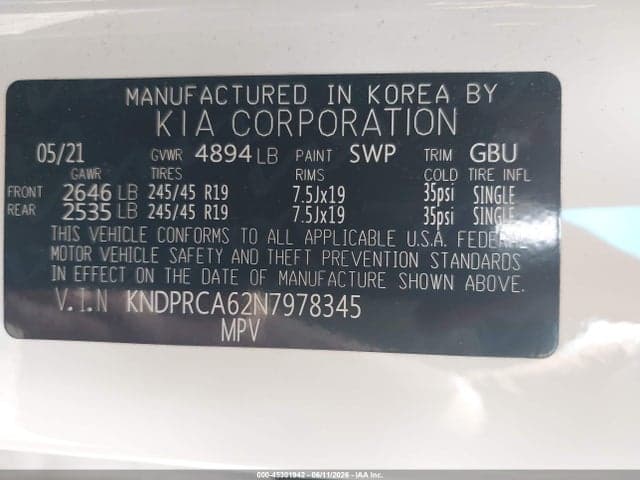 2022 KIA SPORTAGE SX TURBO 9
