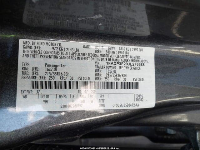 2018 FORD FOCUS SE 9