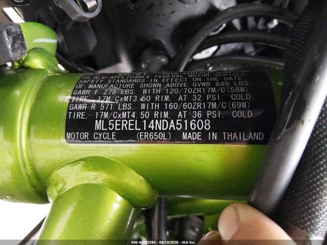 2022 KAWASAKI ER650 L 10
