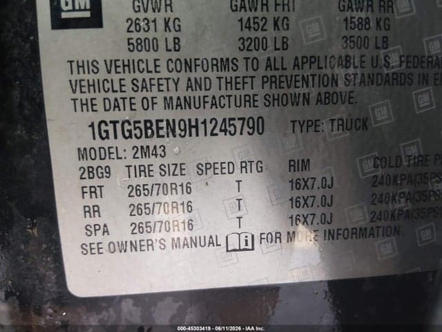2017 GMC CANYON 9