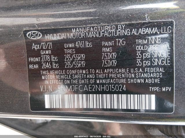 2022 HYUNDAI TUCSON SEL 9