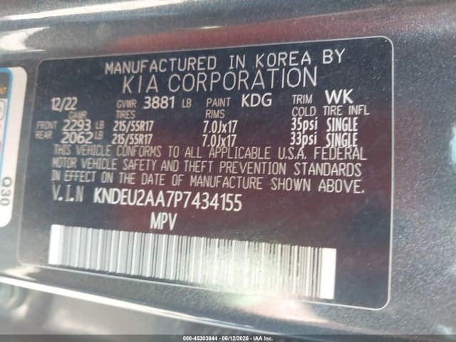 2023 KIA SELTOS S 9