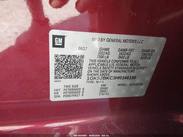 2017 GMC YUKON SLT 9
