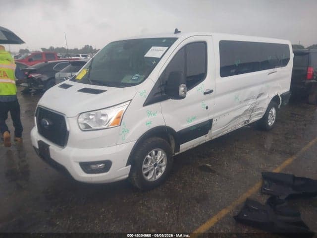 2021 FORD TRANSIT-350 PASSENGER VAN XLT 2
