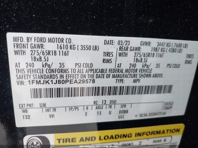 2023 FORD EXPEDITION XLT MAX 9