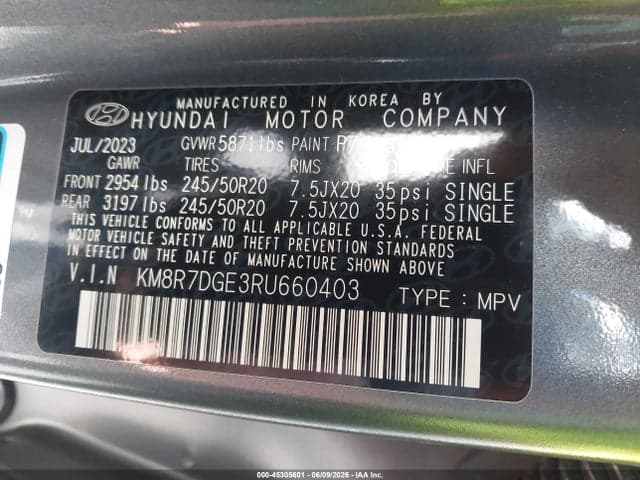 2024 HYUNDAI PALISADE CALLIGRAPHY 9