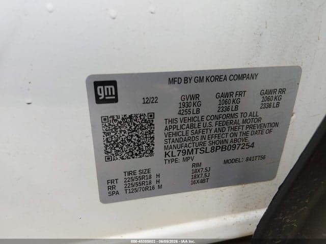 2023 CHEVROLET TRAILBLAZER FWD RS 9