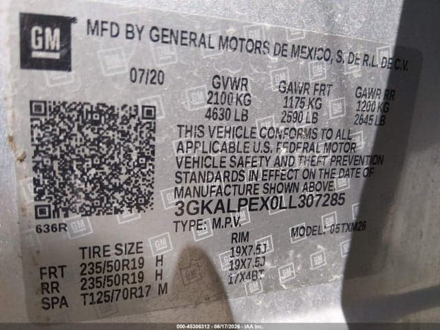 2020 GMC TERRAIN FWD SLT 9