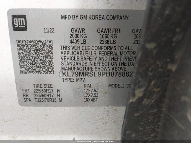 2023 CHEVROLET TRAILBLAZER AWD LT 9