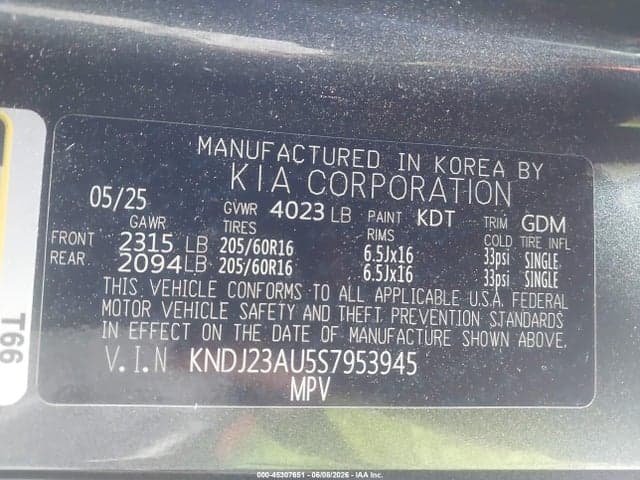 2025 KIA SOUL LX 9