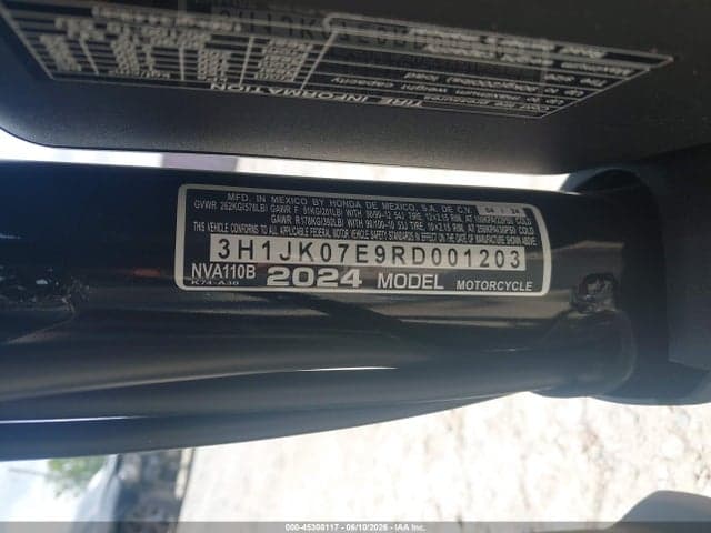 2024 HONDA NVA110 B 10