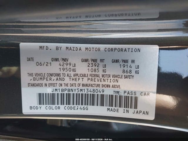 2021 MAZDA MAZDA3 9