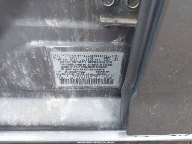 2023 NISSAN SENTRA SV XTRONIC CVT 10