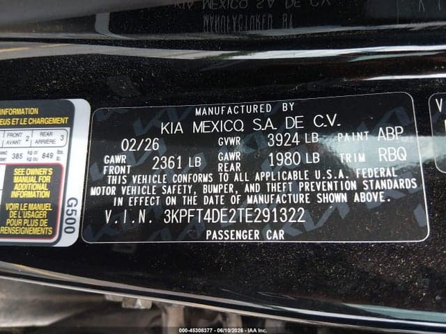 2026 KIA K4 LXS 9