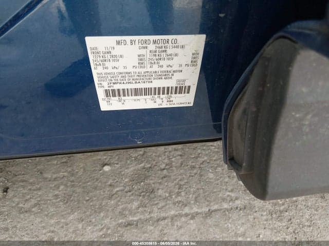 2020 FORD EDGE SEL 9