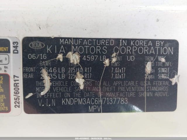 2017 KIA SPORTAGE LX 9