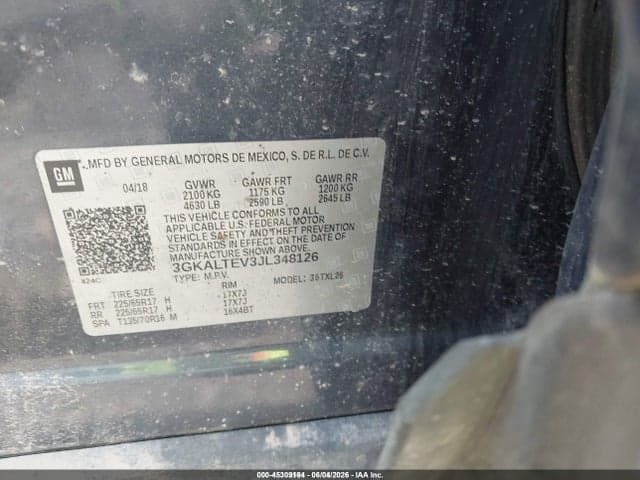 2018 GMC TERRAIN SLE 9