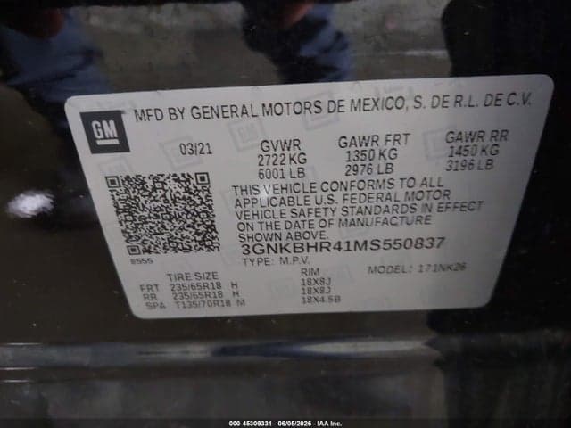 2021 CHEVROLET BLAZER AWD 2LT 9