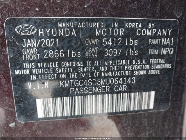 2021 GENESIS G80 3.5T 9