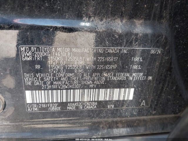 2024 TOYOTA RAV4 LE 9