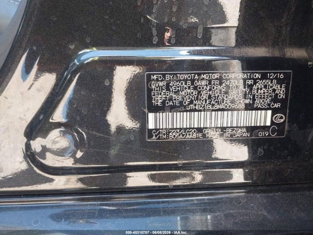 2017 LEXUS GS 350 9