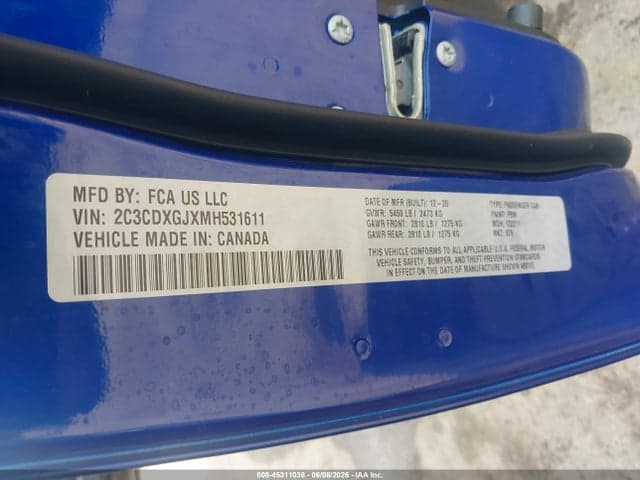 2021 DODGE CHARGER SCAT PACK RWD 9