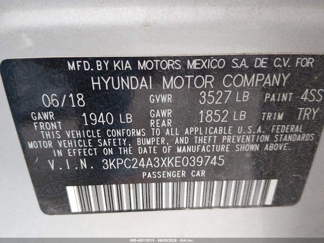 2019 HYUNDAI ACCENT SEL 9