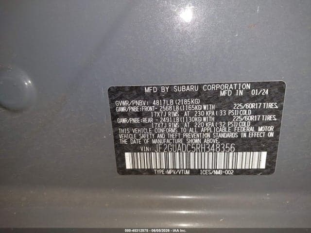 2024 SUBARU CROSSTREK PREMIUM 9