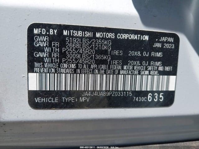 2023 MITSUBISHI OUTLANDER RALLIART S-AWC 9
