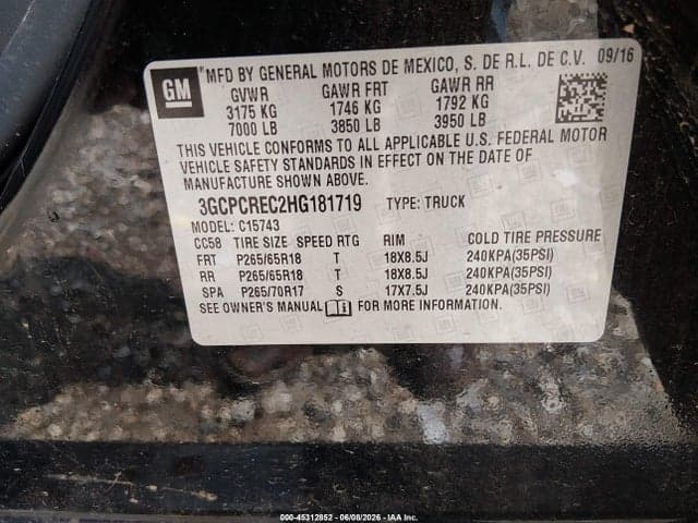 2017 CHEVROLET SILVERADO 1500 1LT 9