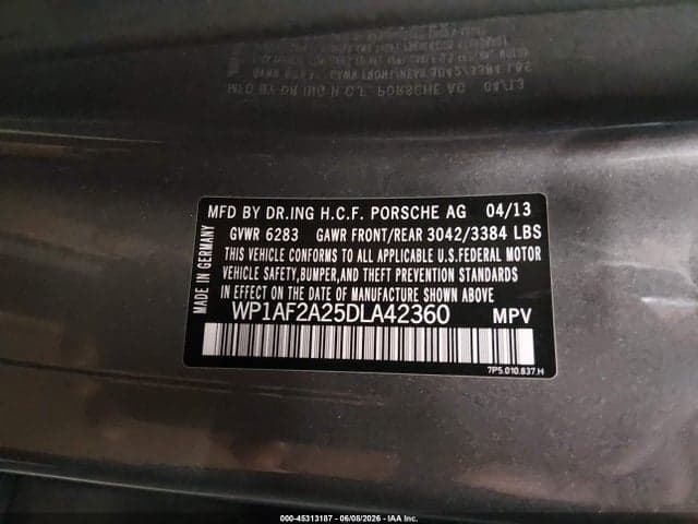 2013 PORSCHE CAYENNE DIESEL 9