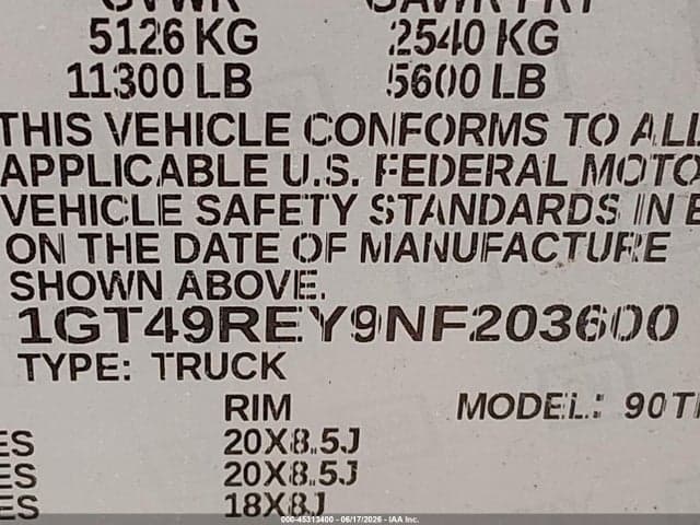 2022 GMC SIERRA 2500HD 4WD STANDARD BED DENALI 9