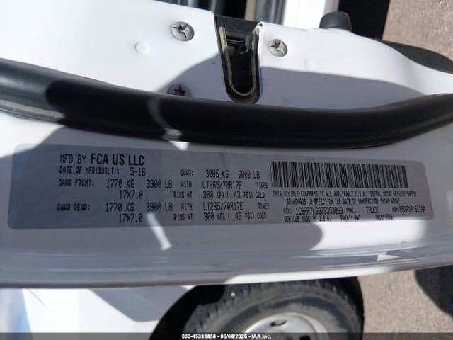 2016 RAM 1500 TRADESMAN 9