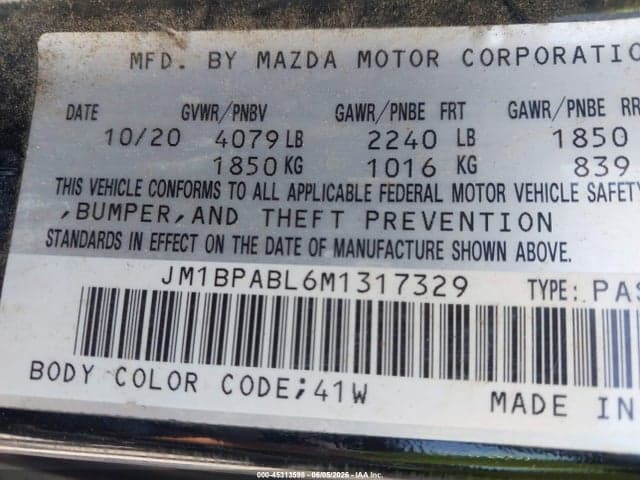 2021 MAZDA MAZDA3 9