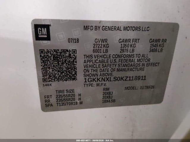 2019 GMC ACADIA DENALI 9