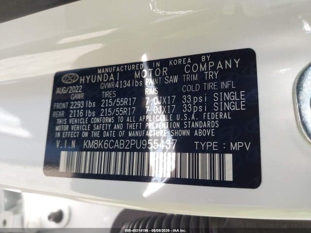 2023 HYUNDAI KONA SEL 9