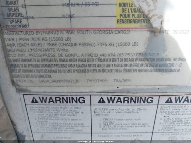 2021 SOUTH GEORGIA ENCLOSED CARGO 9
