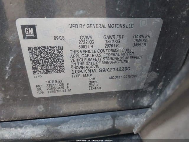 2019 GMC ACADIA SLT-1 9