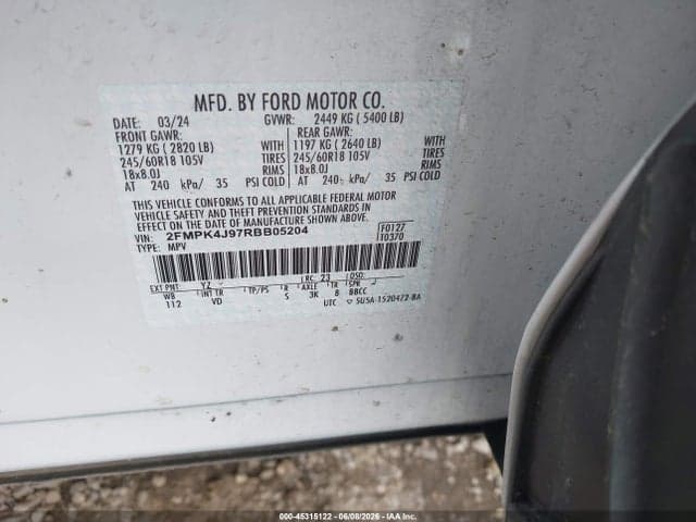 2024 FORD EDGE SEL 9