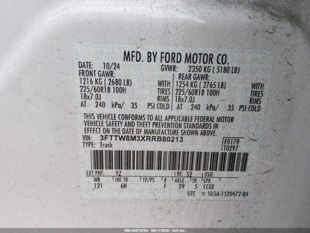 2024 FORD MAVERICK LARIAT 9