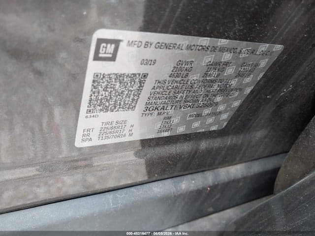 2019 GMC TERRAIN SLE 9