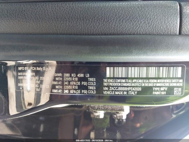 2017 JEEP RENEGADE LATITUDE 4X4 9