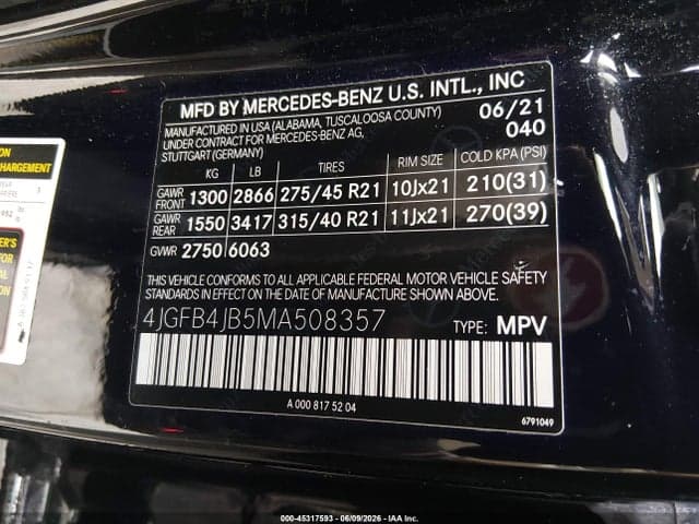 2021 MERCEDES-BENZ GLE 350 9