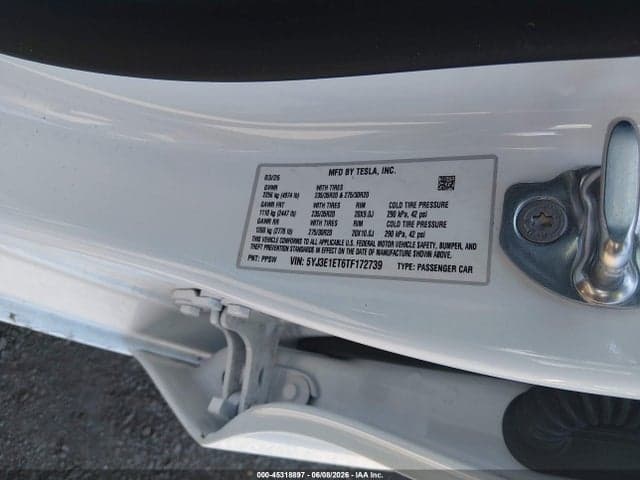 2026 TESLA MODEL 3 PERFORMANCE ALL-WHEEL DRIVE 9