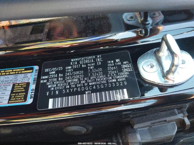2025 KIA TELLURIDE S 9