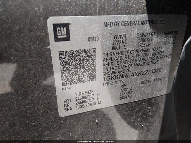 2019 GMC ACADIA SLE-1 9