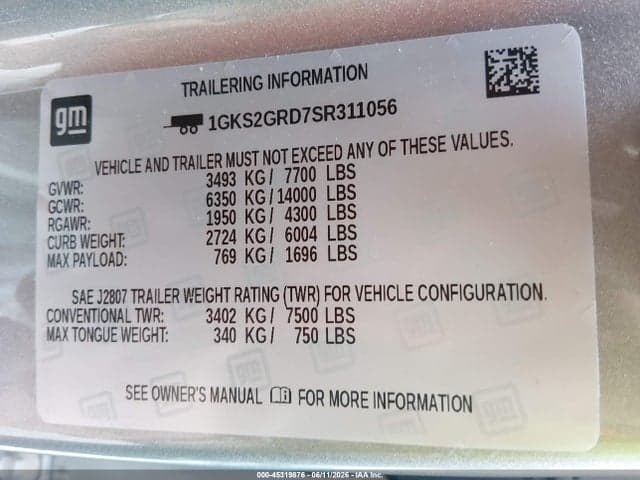 2025 GMC YUKON XL 4WD ELEVATION 9